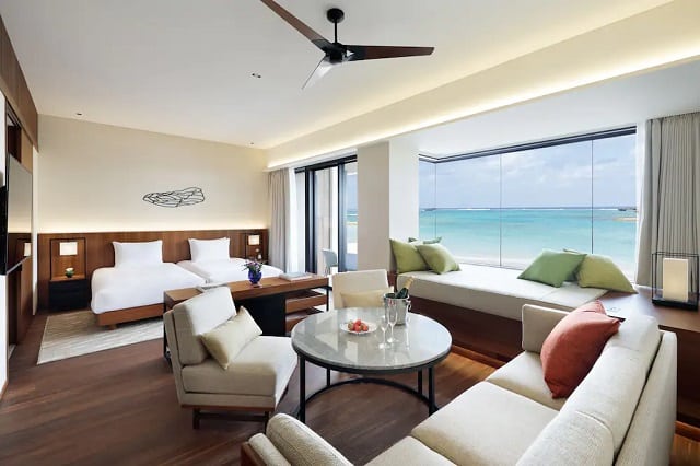 ハイアット リージェンシー 瀬良垣アイランド 沖縄　客室（ルーム1ベッドルームオーシャンフロント(Beach House)）